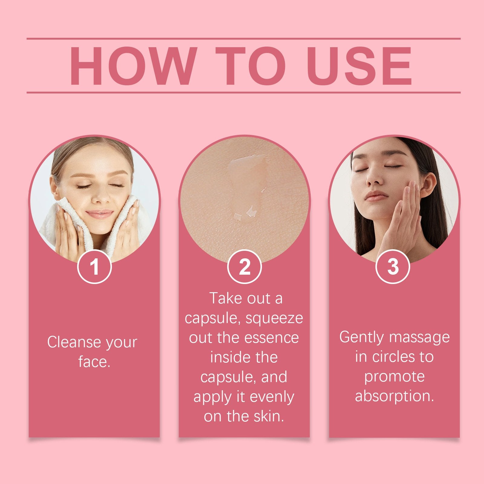 Sérum facial en capsules EELHOE – Hydratation douce quotidienne & soin hydratant pour la peau | AvryStyle