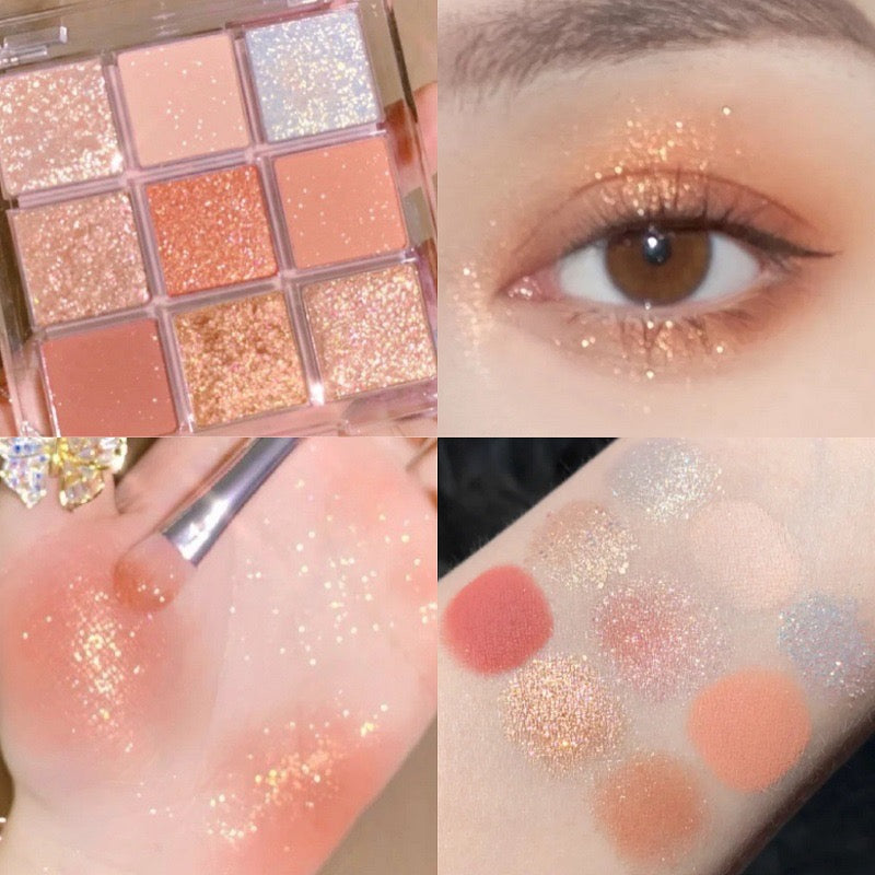 Palette de fards à paupières nude – Couleurs naturelles et lumineuses, tenue longue durée | AvryStyle