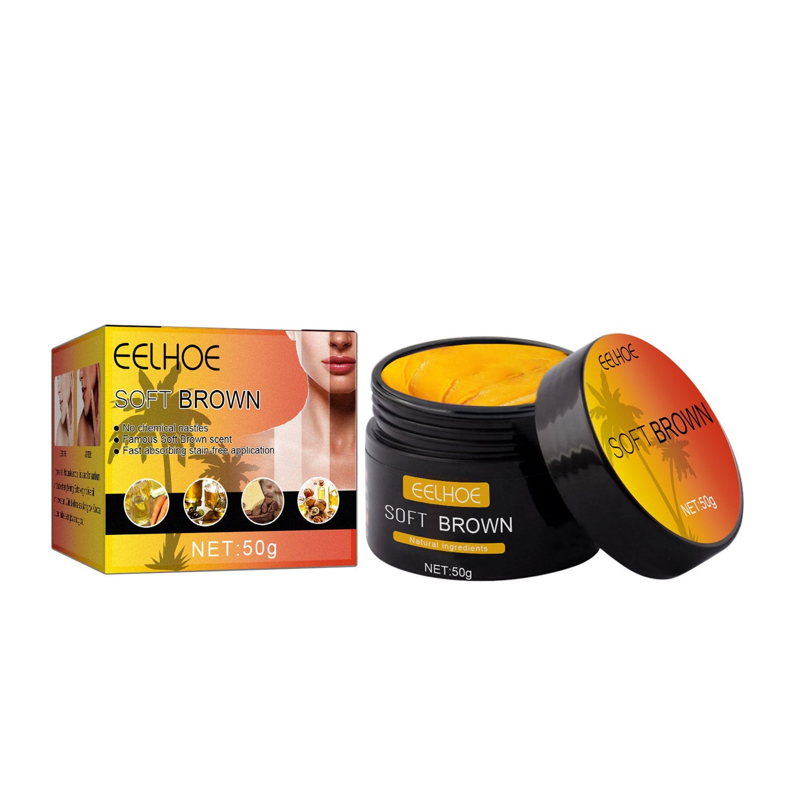 Gel Autobronzant à l’Aloe Vera EELHOE – Bronzage Naturel, Hydratation & Réparation Solaire | AvryStyle