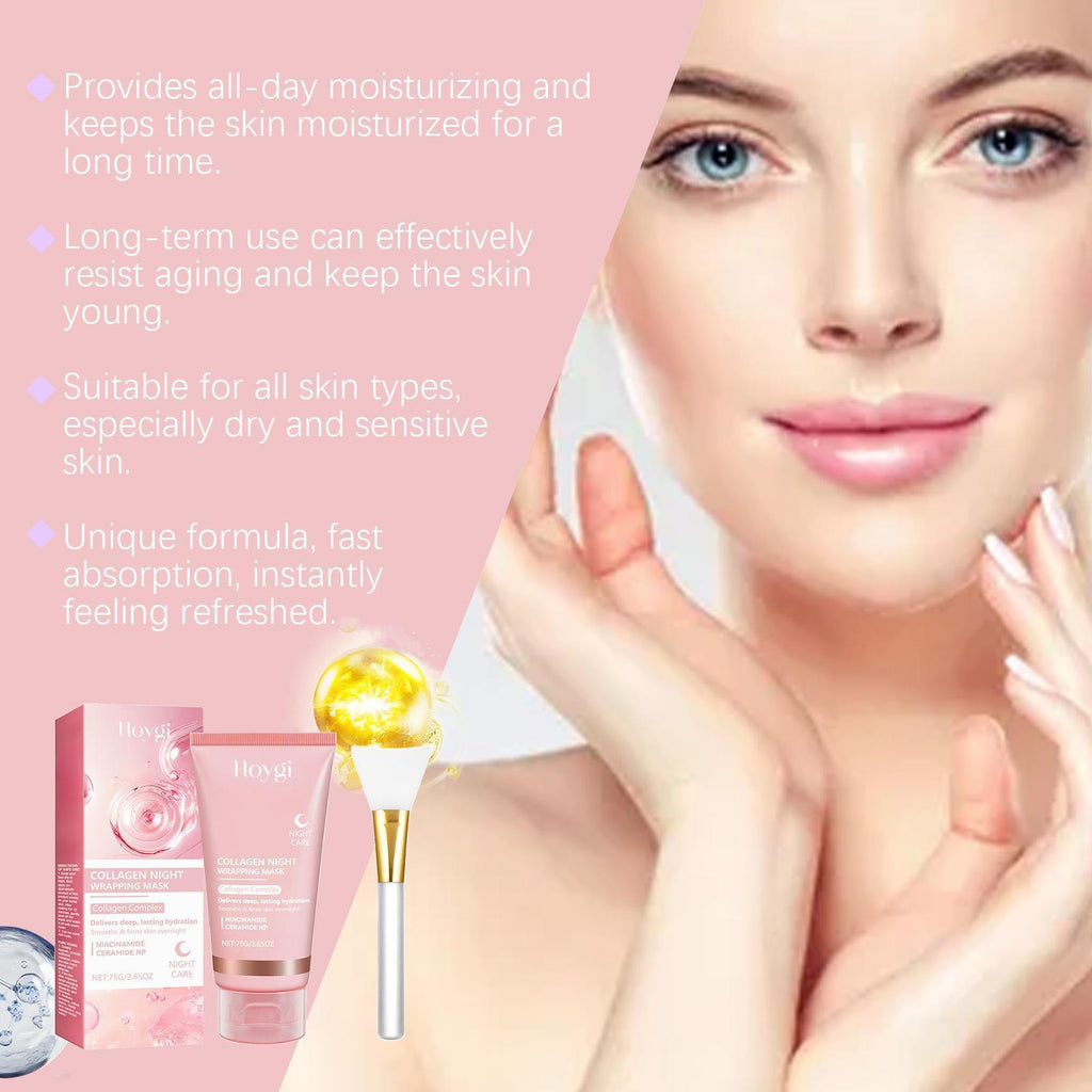 HOIJ – Masque Peel-Off au Collagène | Anti-Rides & Éclat Jeunesse | AvryStyle