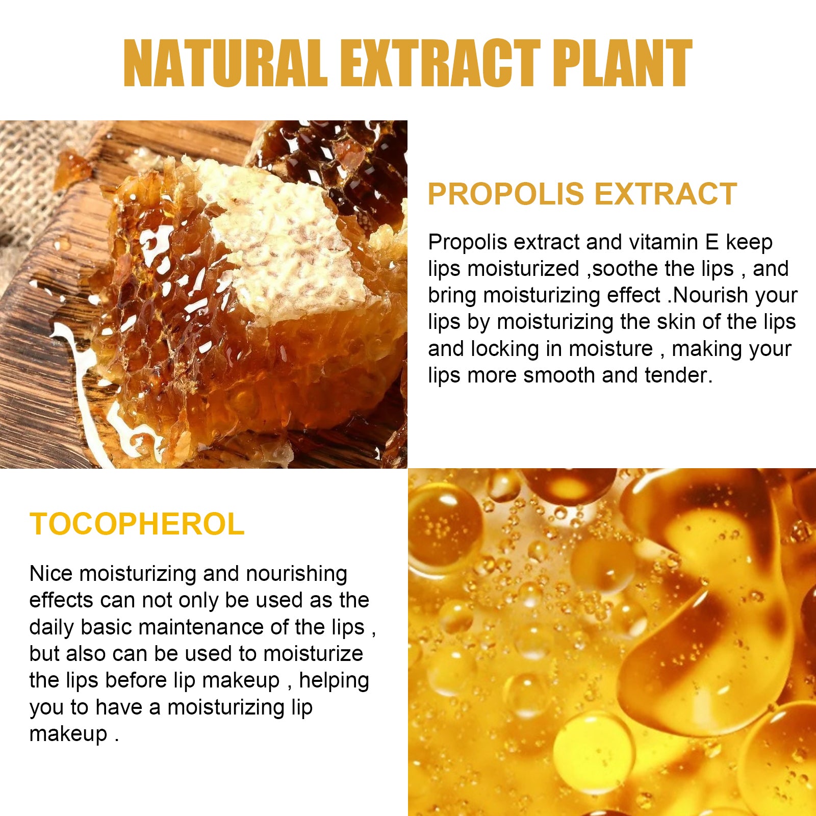 EELHOE – Masque à Lèvres au Miel | Soin Hydratant & Exfoliant | Lèvres Douces, Lisses et Repulpées | AvryStyle