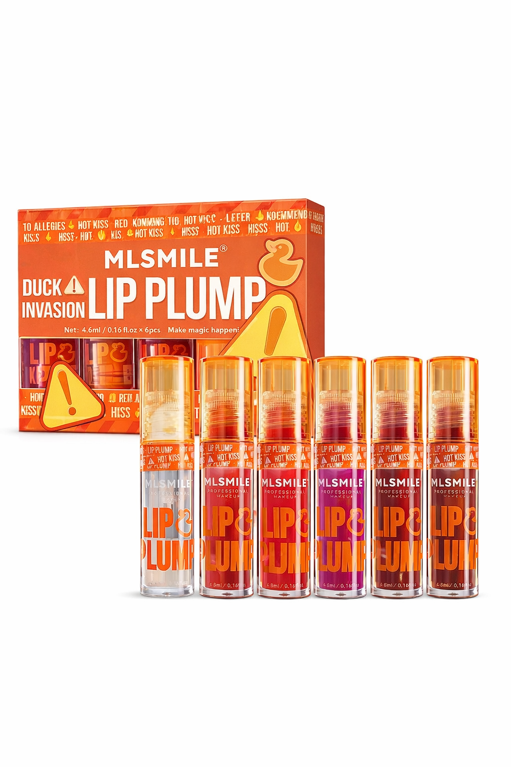 Coffret 6 Gloss Repulpants – Lèvres Pulpeuses & Brillance Intense | AvryStyle