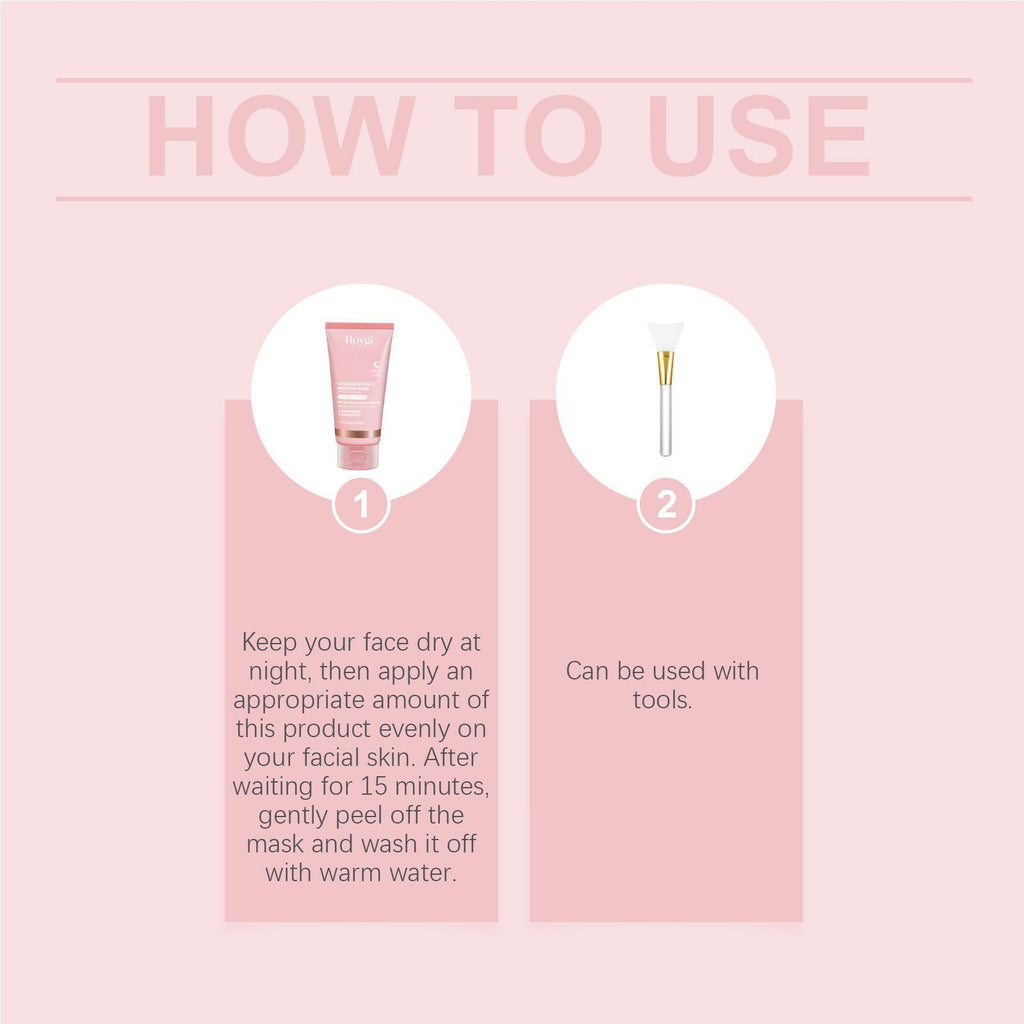 HOIJ – Masque Peel-Off au Collagène | Anti-Rides & Éclat Jeunesse | AvryStyle