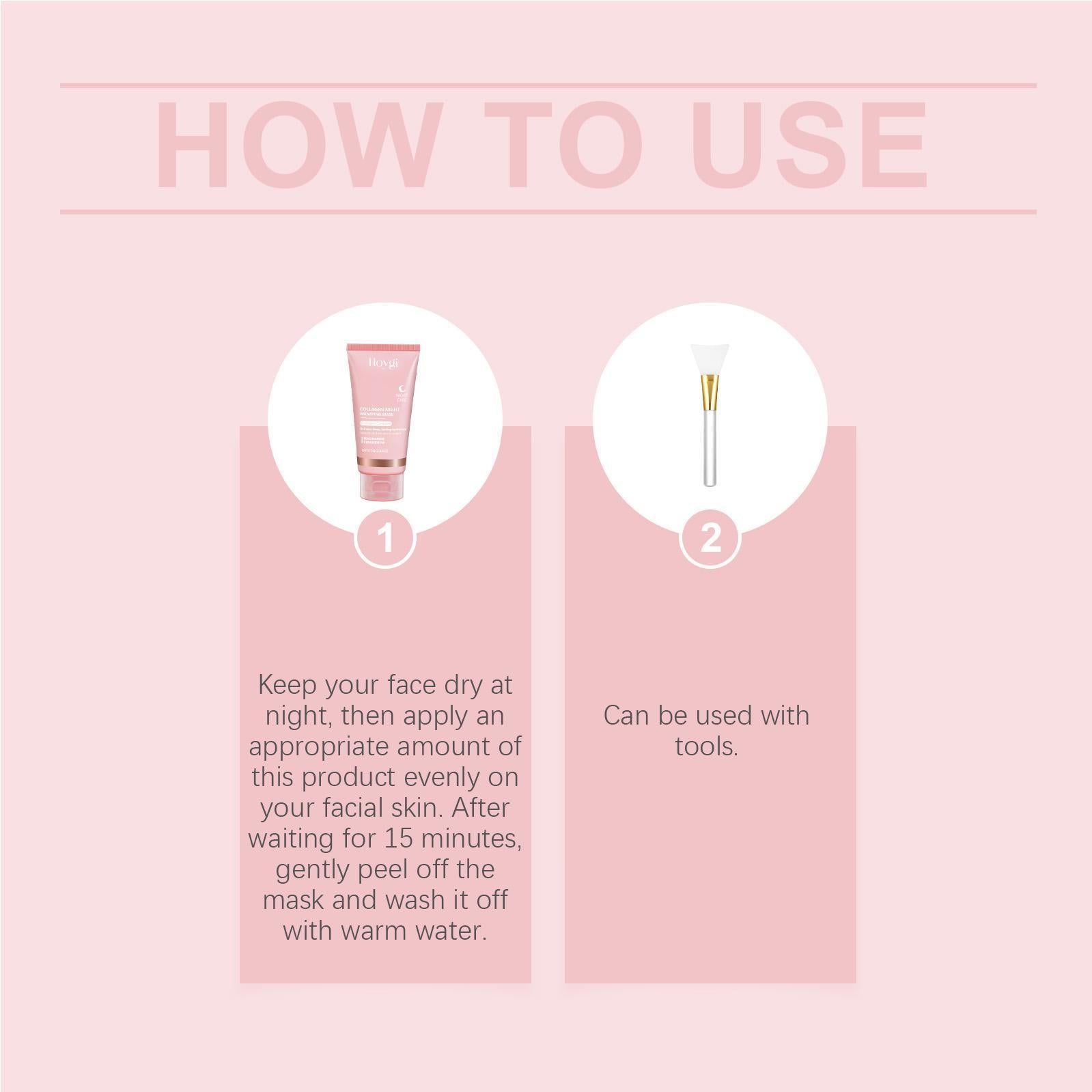 HOIJ – Masque Peel-Off au Collagène | Anti-Rides & Éclat Jeunesse | AvryStyle