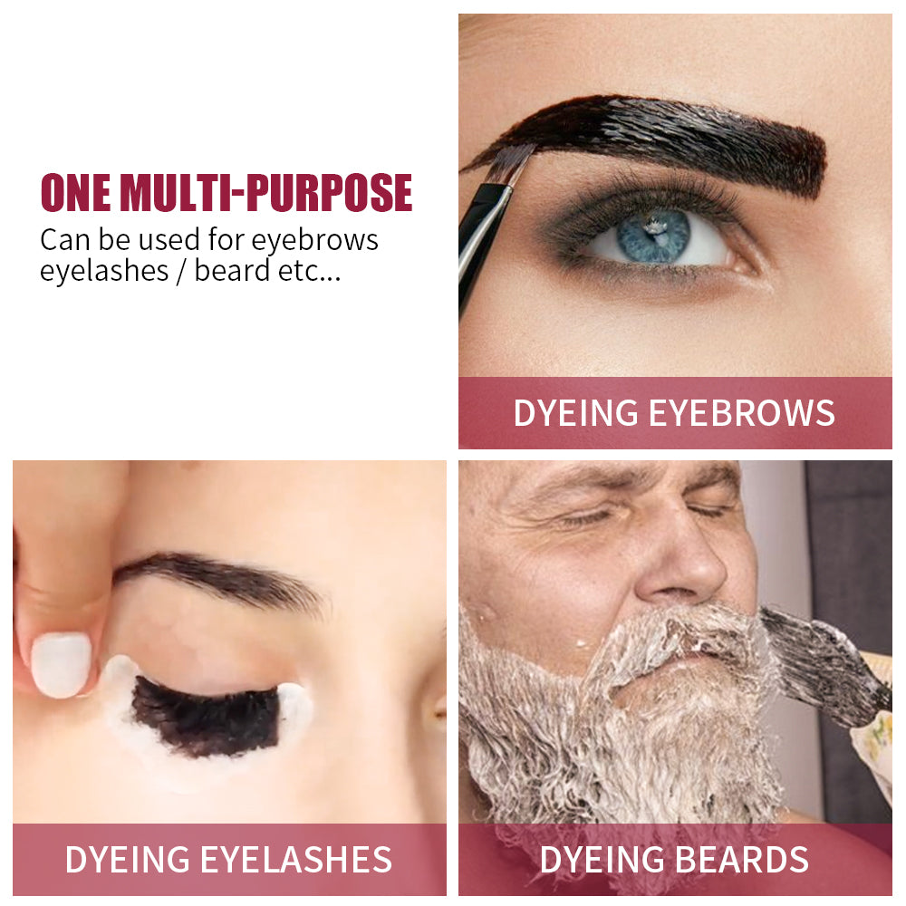 ICONSIGN – Kit de Teinture pour Cils et Sourcils | Effet Brow Lift & Mascara Longue Durée | AvryStyle